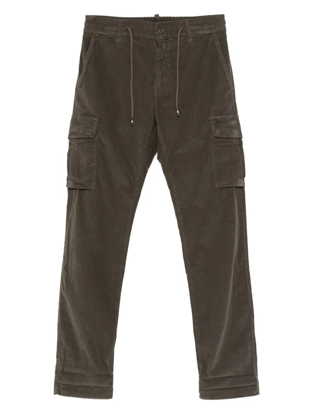Mason's Cardo-pockets Trousers In Gray