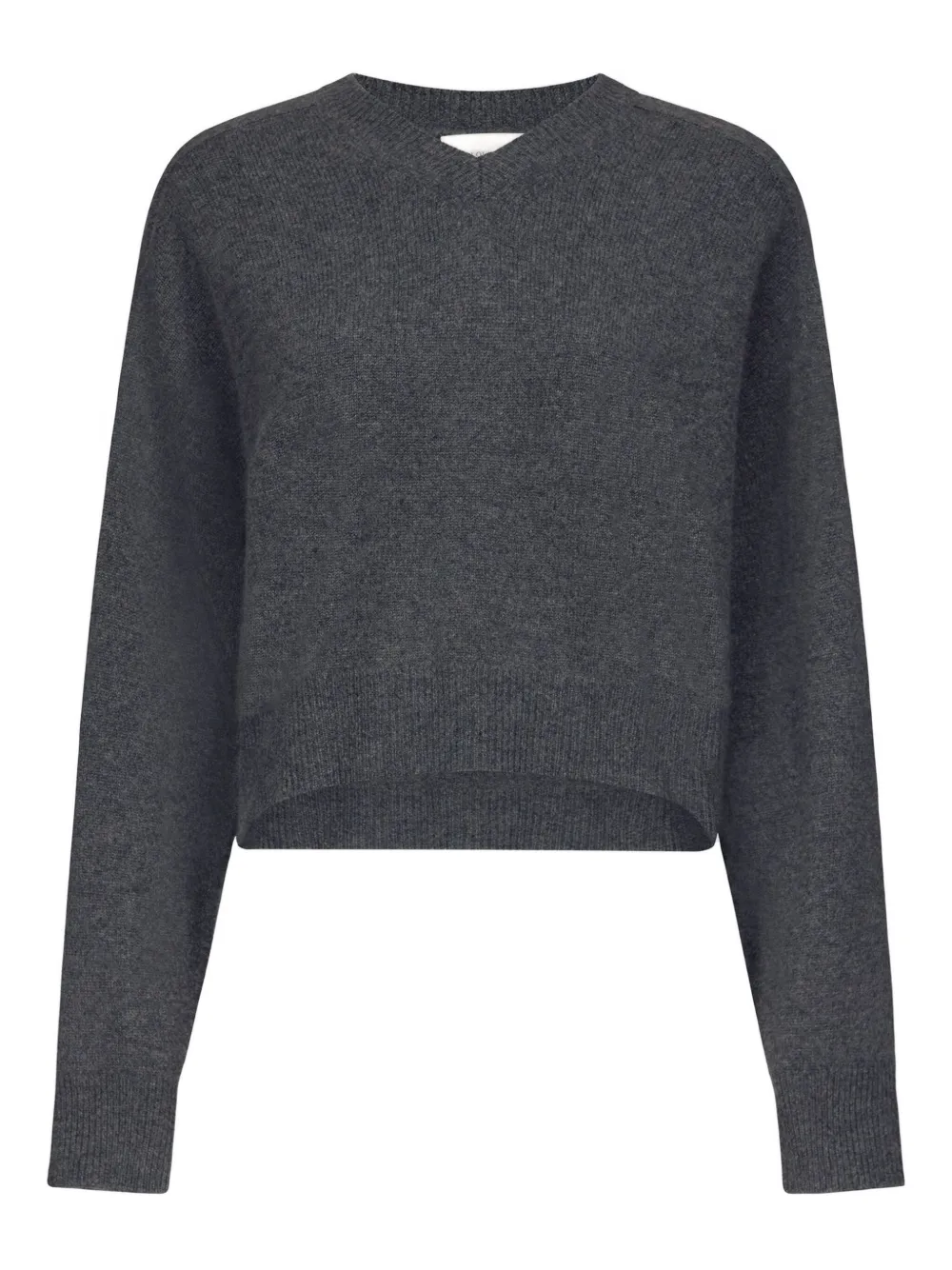 Loulou De Saison V-neck Sweater In Gray