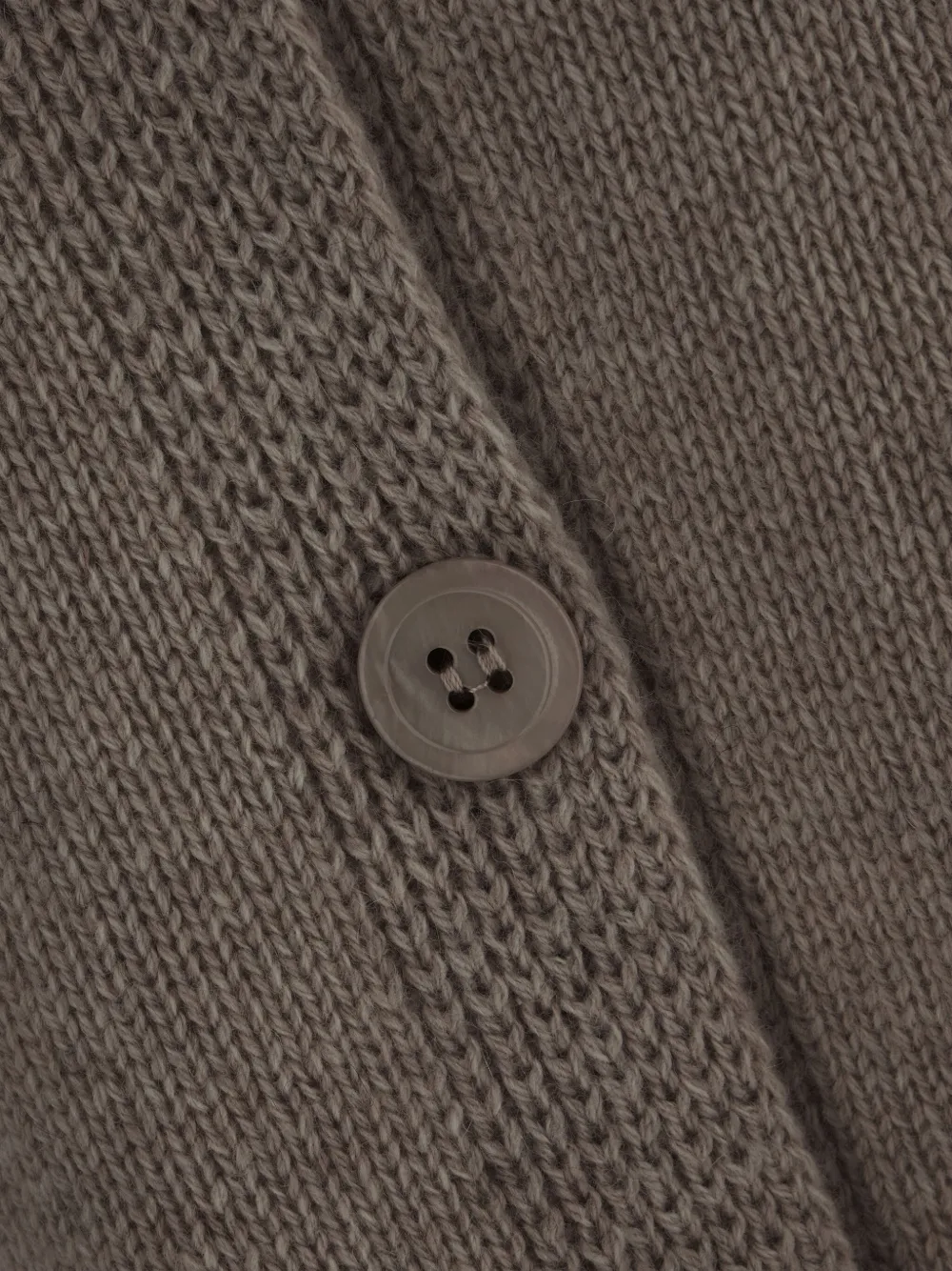 Vanisé Fur-trimmed Wool Cardigan In Burgundy