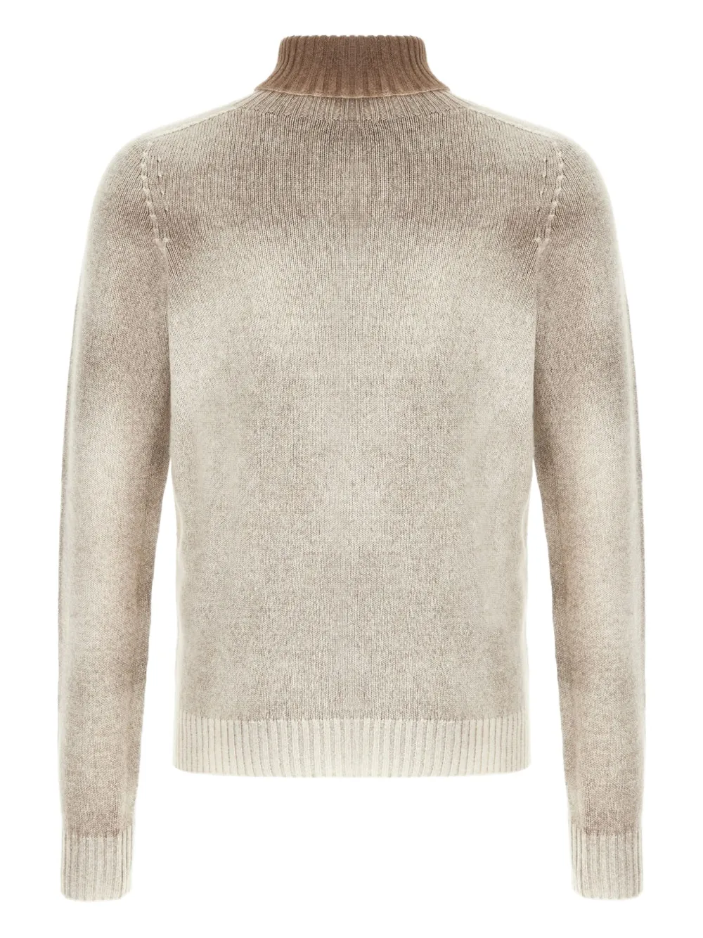 AROVESCIO turtleneck sweater - Beige