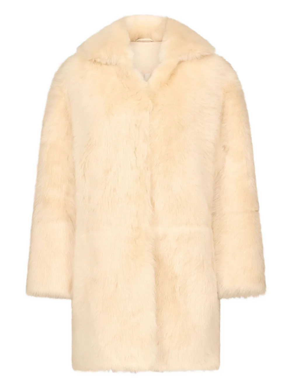 LouLou de Saison Ruben スプレッドカラーコート | ニュートラル | Image 1