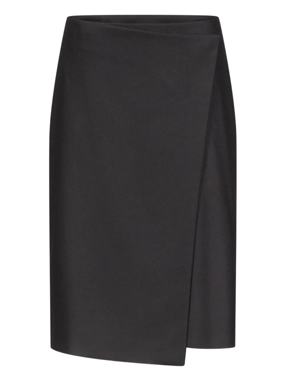 LouLou de Saison wrap asymmetrical skirt | Black | Image 1