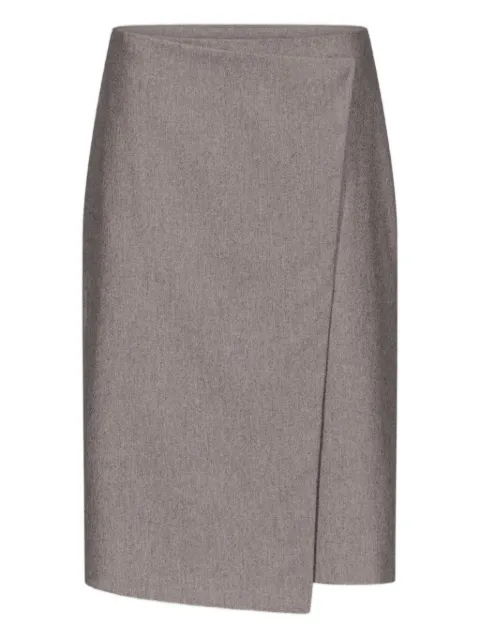 LouLou de Saison Jil asymmetrical midi skirt