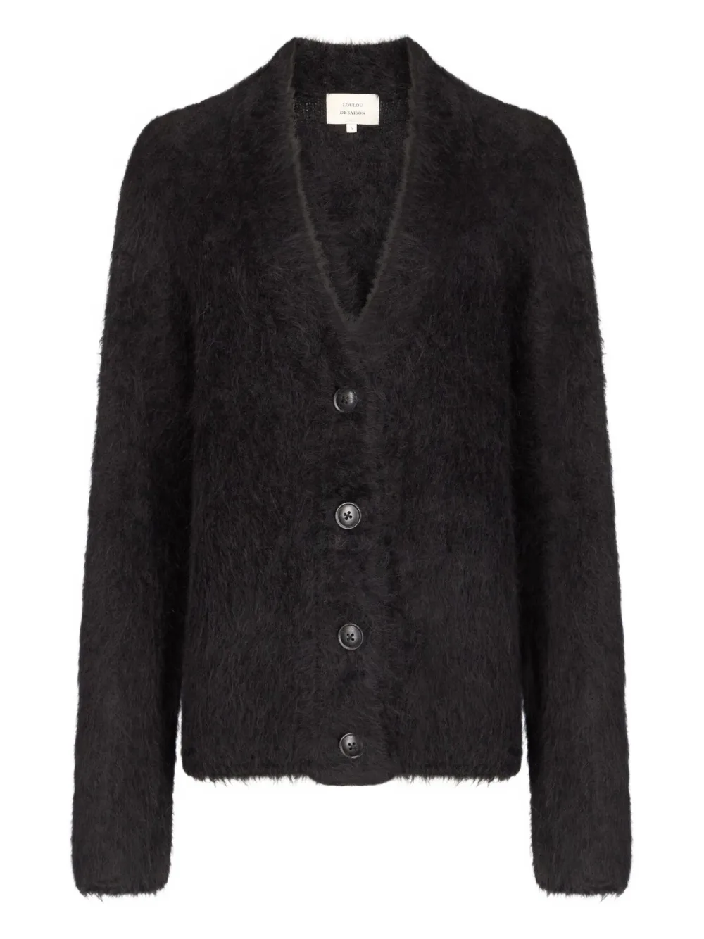 Loulou De Saison Lynn Cardigan In Black