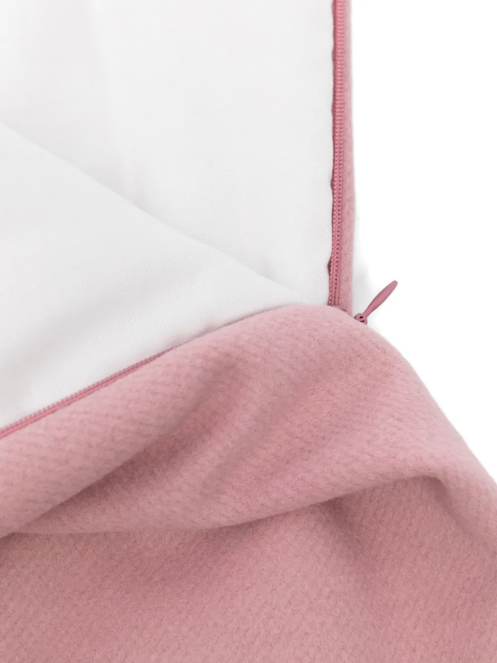 La Stupenderia Bow-detail Gingham-pattern Sleep Bag In Pink