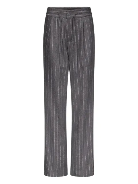 LouLou de Saison Lizzie pinstripe pleated trousers