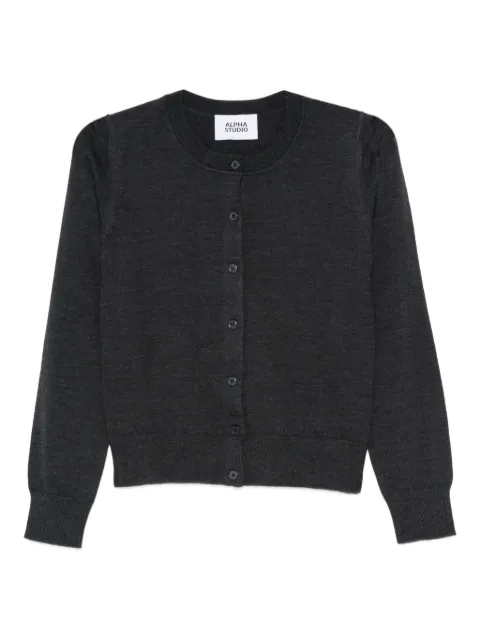 ALPHA STUDIO cárdigan con botones y cuello en V