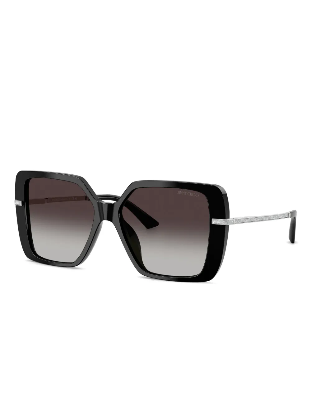 Jimmy Choo Eyewear embellished geometric-frame sunglasses | Image 2