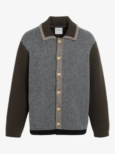 Barrie colour-block buttoned jacket