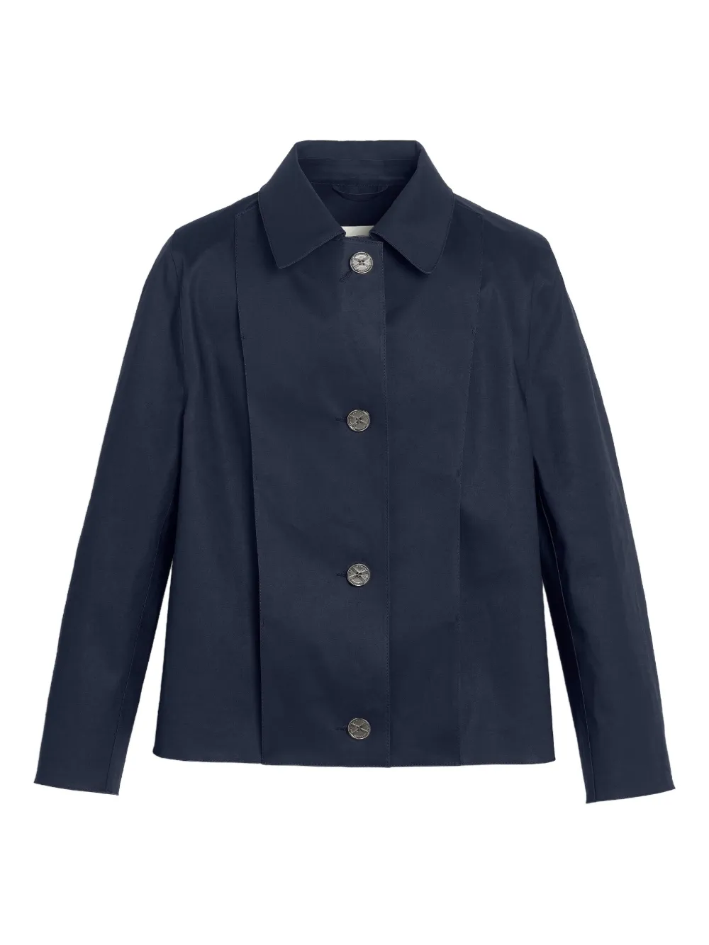 Barrie impermeable con botones | azul | Image 1