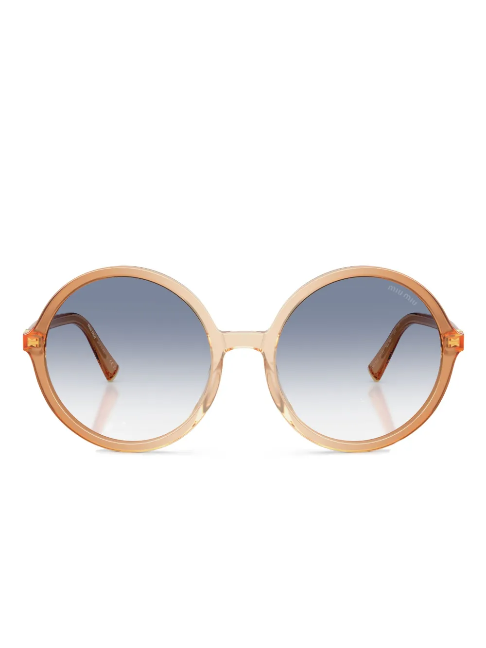 Miu Miu round-frame sunglasses | Brown | Image 1