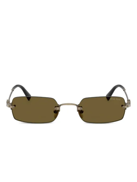 Miu Miu Eyewear rectangle-frame sunglasses