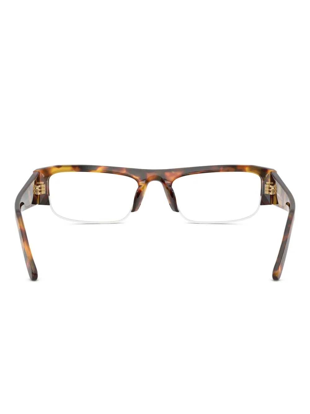 Miu Miu Geometric-frame Glasses In Multi