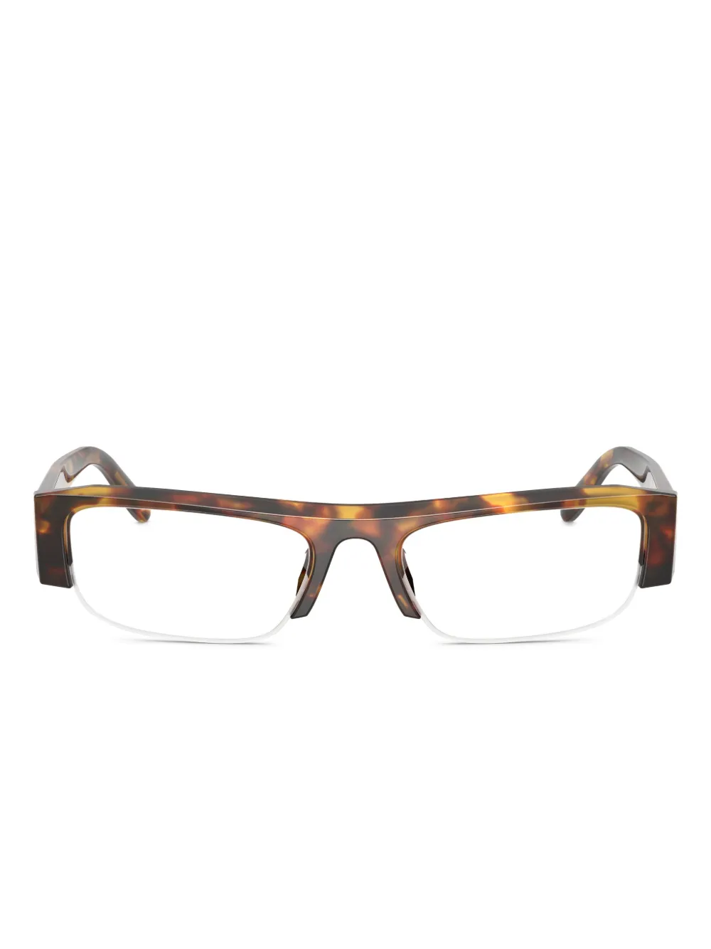 Miu Miu Geometric-frame Glasses In Multi