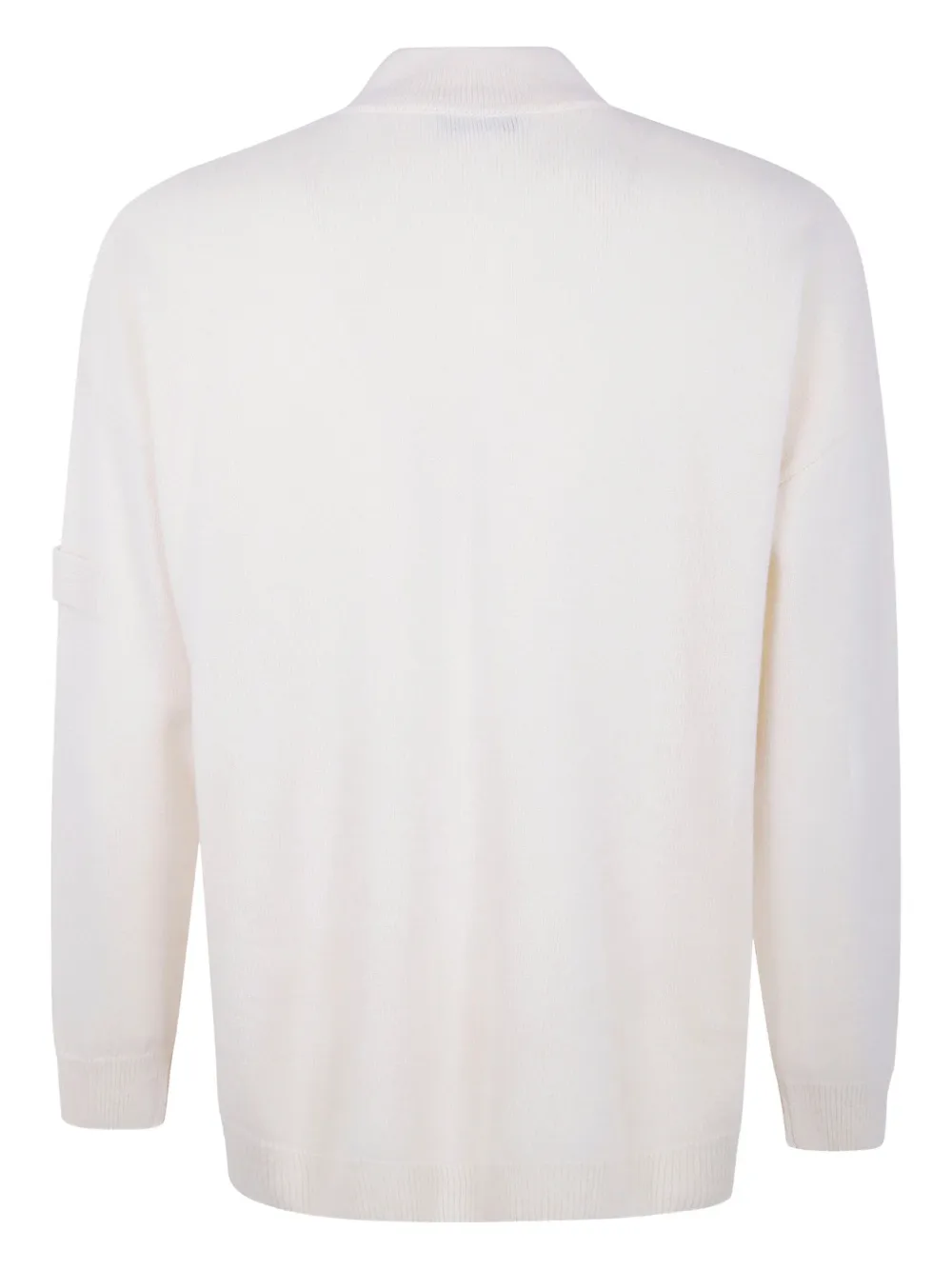 AION button-placket patch-pocket sweater | Knitted Sweaters | Image 2