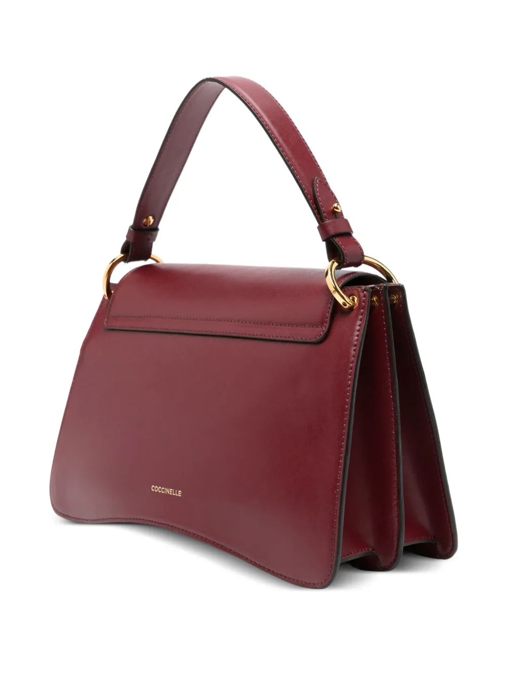Coccinelle Leren schoudertas Rood