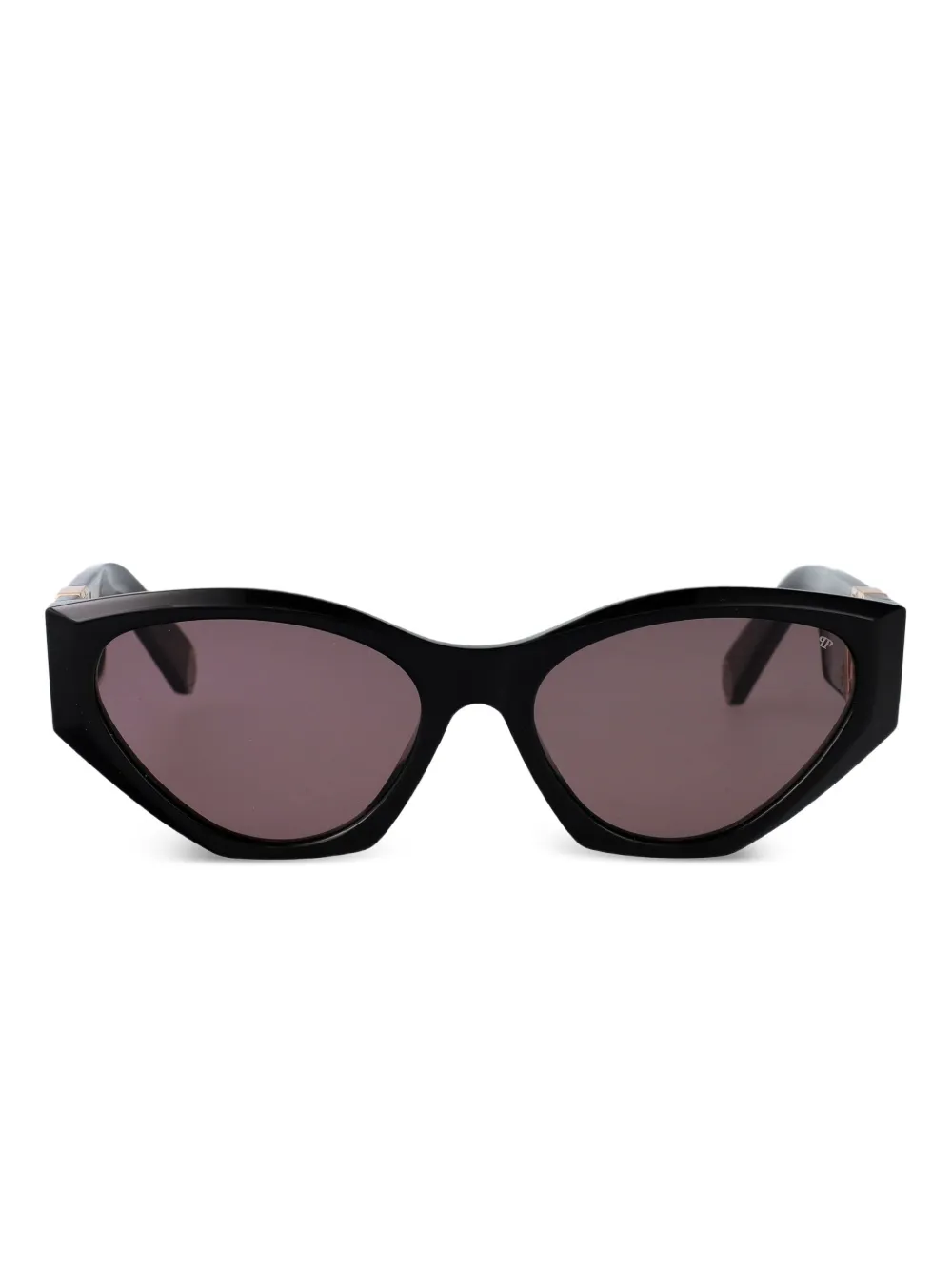 Philipp Plein Eyewear geometric-frame sunglasses - Nero