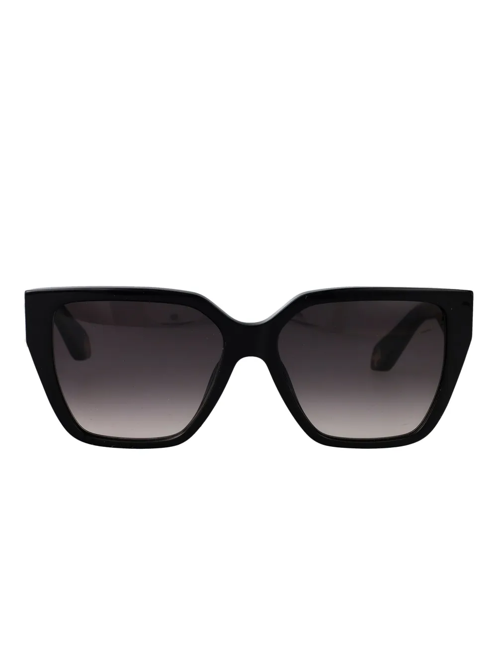 Roberto Cavalli logo-plaque geometric sunglasses - Nero
