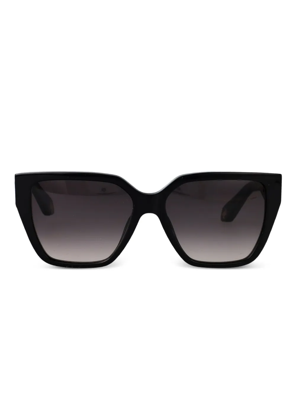 Roberto Cavalli logo-plaque geometric sunglasses - Nero