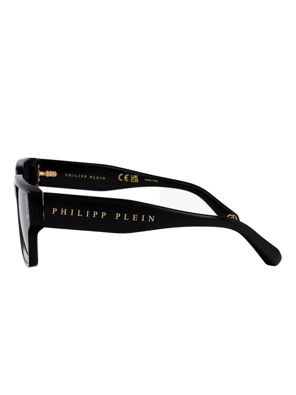 Philipp Plein Eyewear Zonnebril met vierkant montuur Zwart