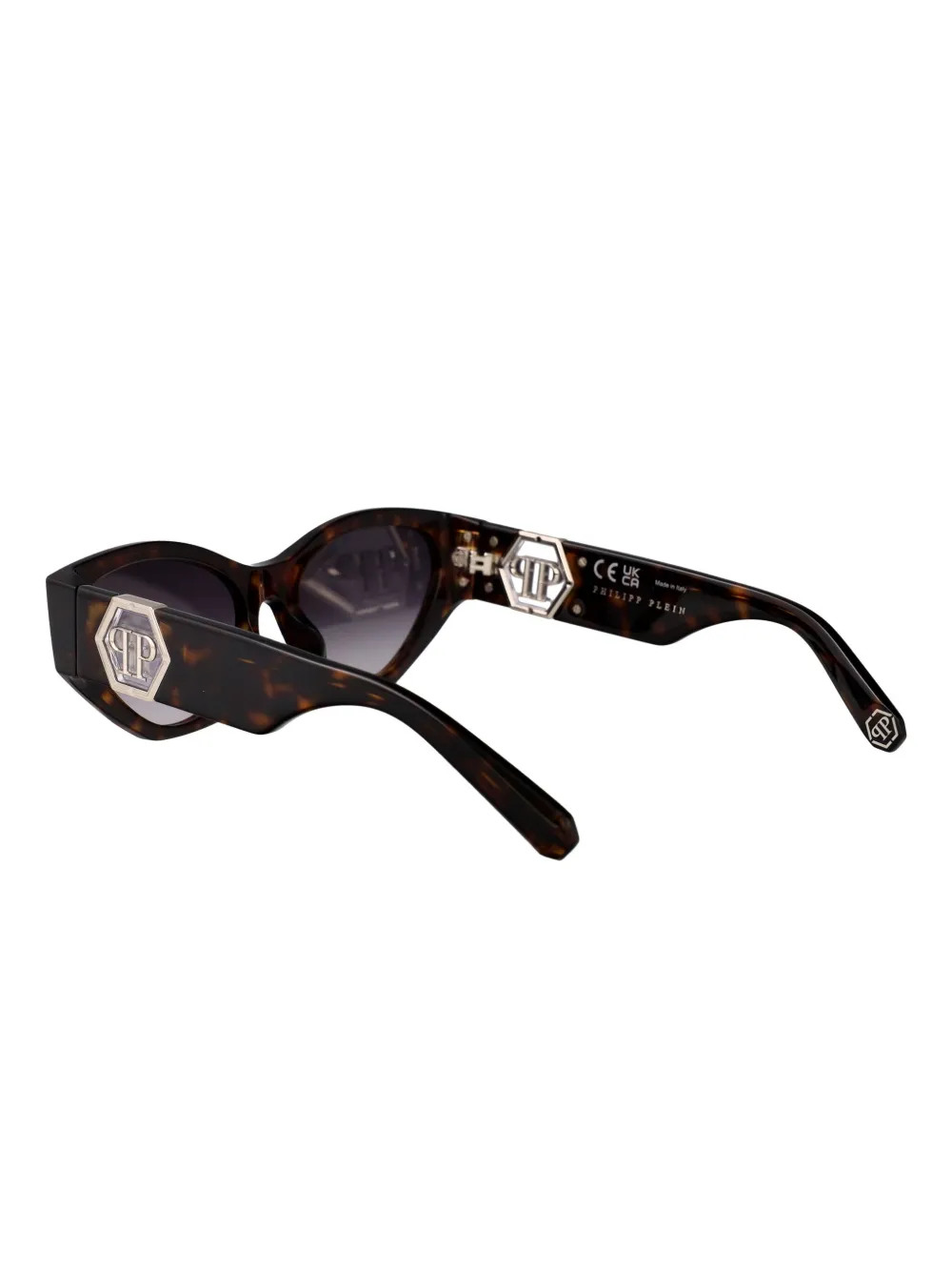 Philipp Plein Eyewear Geometric-frame Sunglasses In Multi