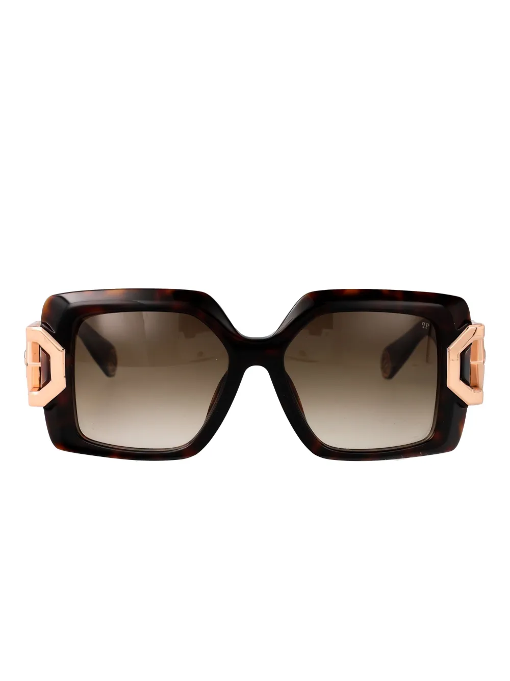 Philipp Plein Eyewear square-frame sunglasses - Marrone