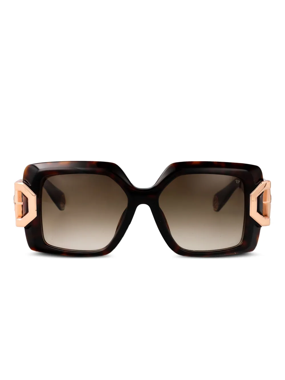 Philipp Plein Eyewear square-frame sunglasses - Marrone