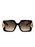Philipp Plein Eyewear square-frame sunglasses - Brown