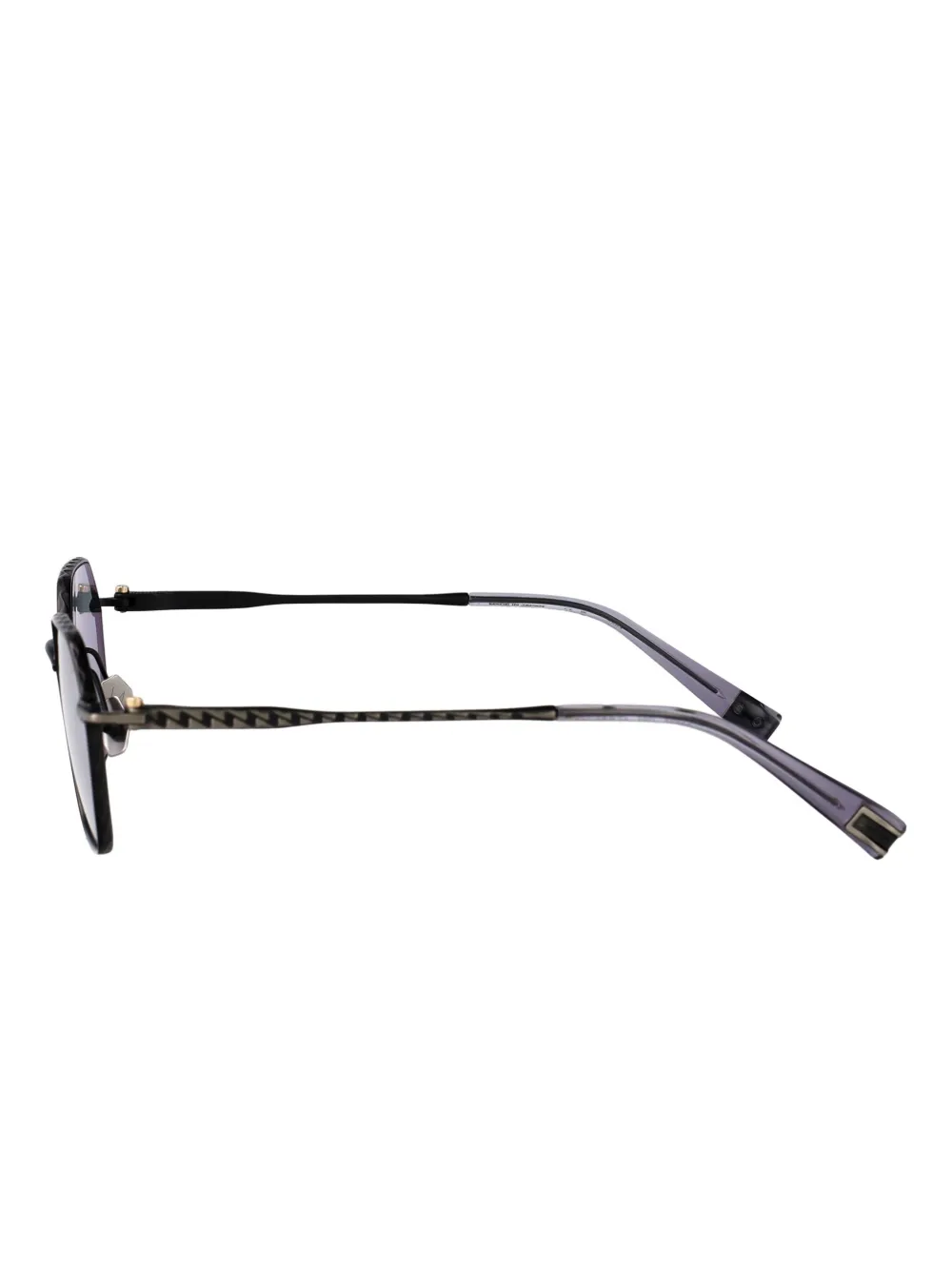 Yohji Yamamoto square-frame sunglasses Zwart