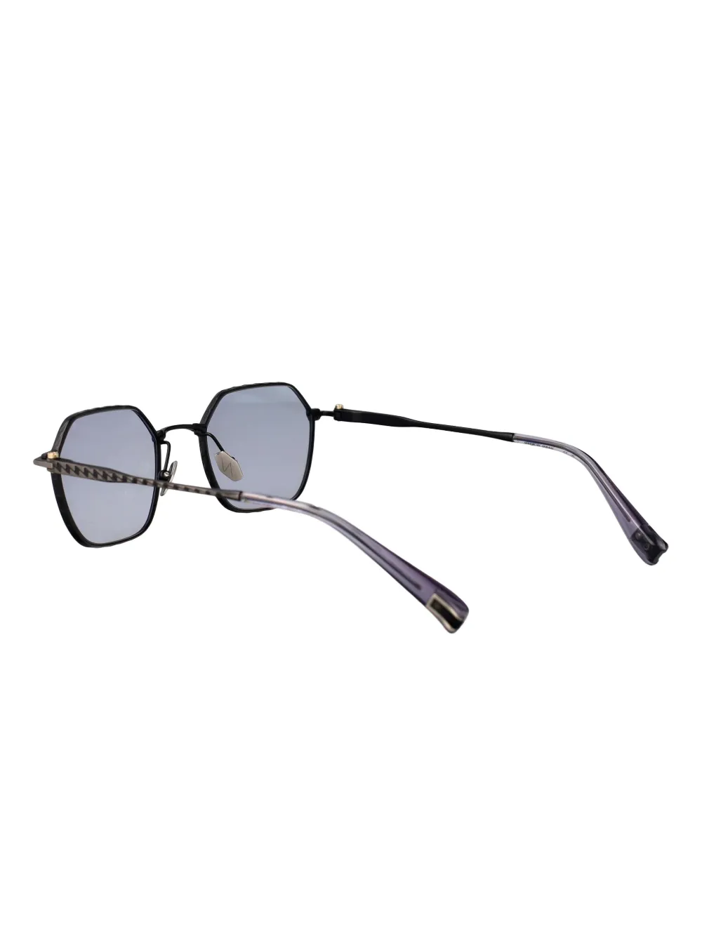 Yohji Yamamoto square-frame sunglasses Zwart