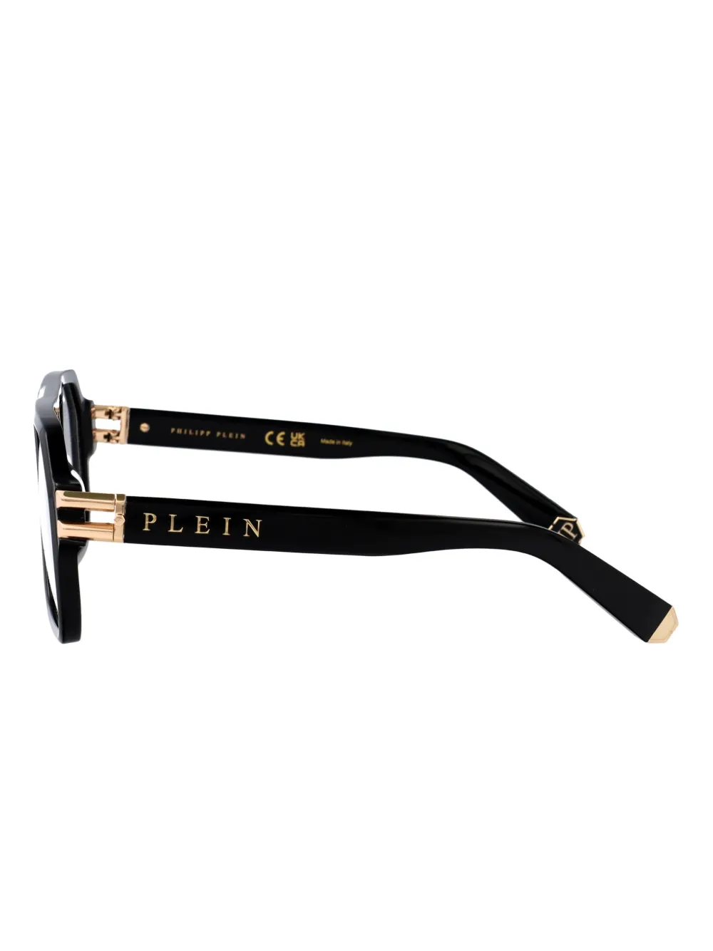 Philipp Plein Eyewear ジオメトリック眼鏡フレーム | ブラック