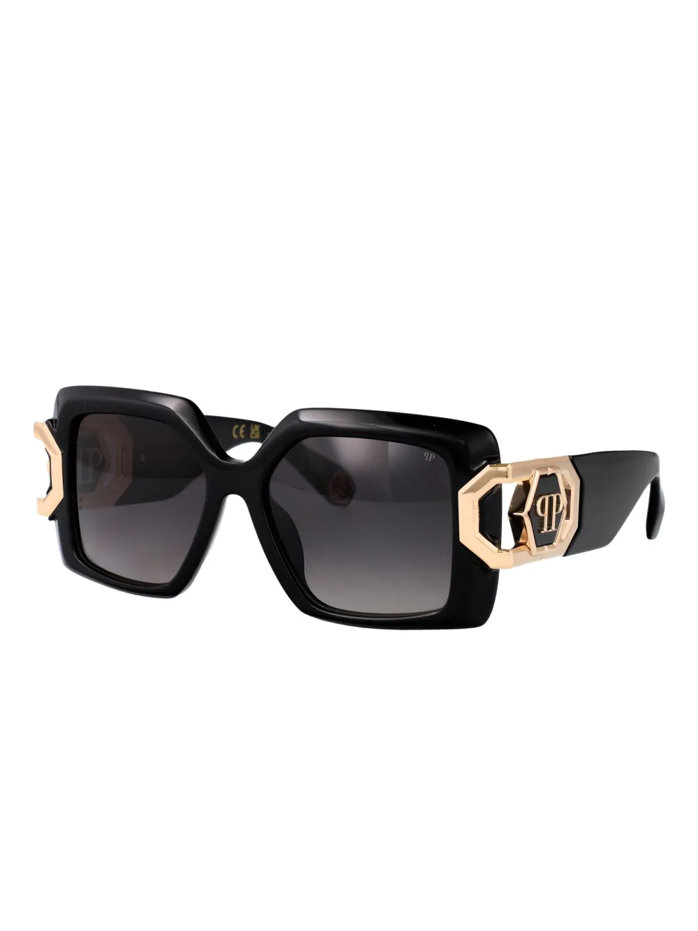 Philipp Plein Eyewear square-frame sunglasses - Zwart