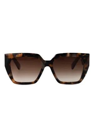 Dolce & Gabbana Eyewear トータスシェル オーバーサイズ サングラス