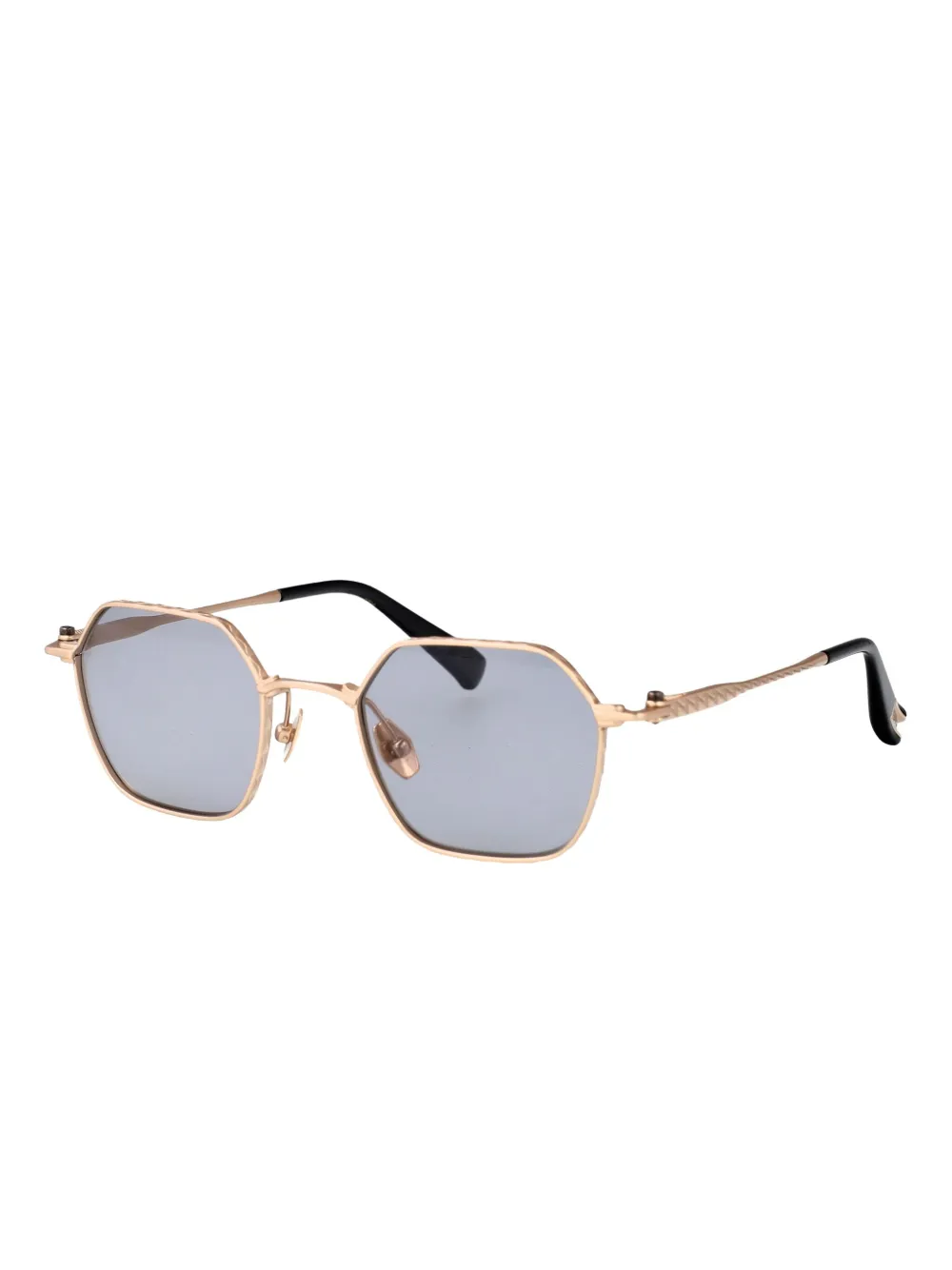 Yohji Yamamoto geometric-frame sunglasses Geel