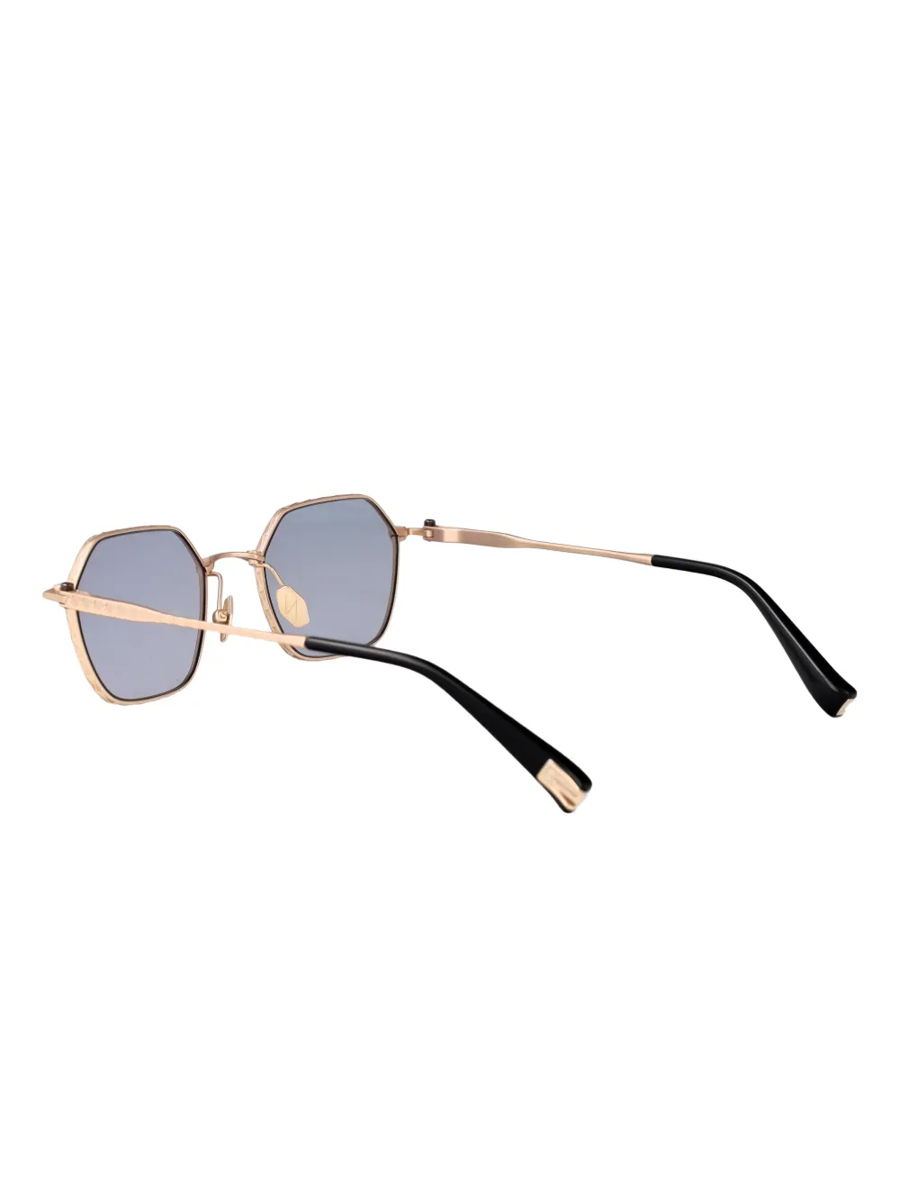 Yohji Yamamoto geometric-frame sunglasses Geel