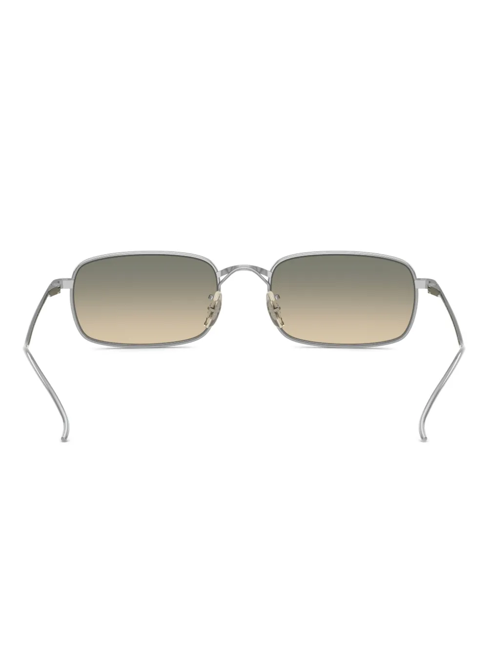 Oliver Peoples Square-frame Sunglasses In Metallic
