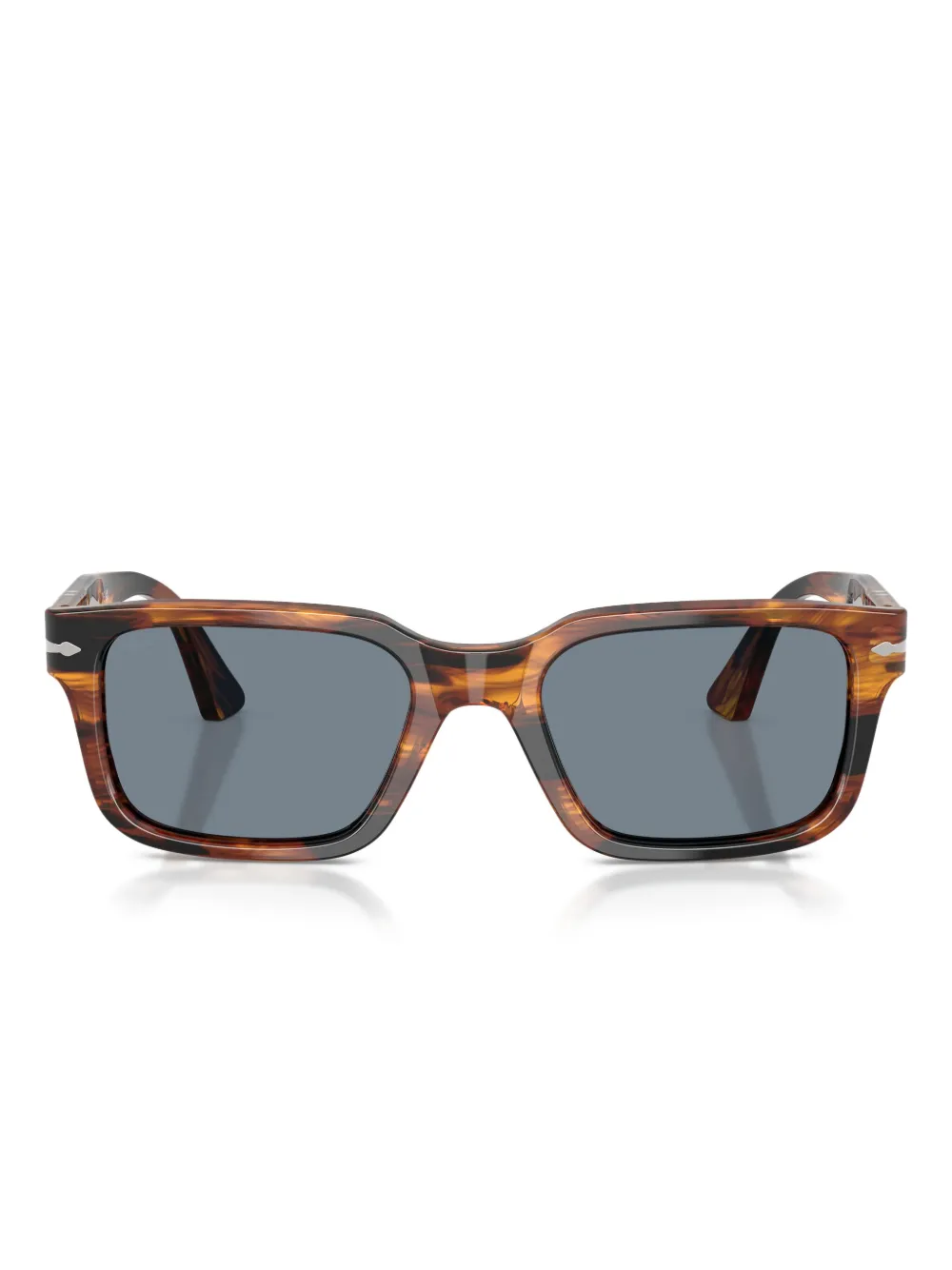 Persol striped square sunglasses | Brown | Image 1