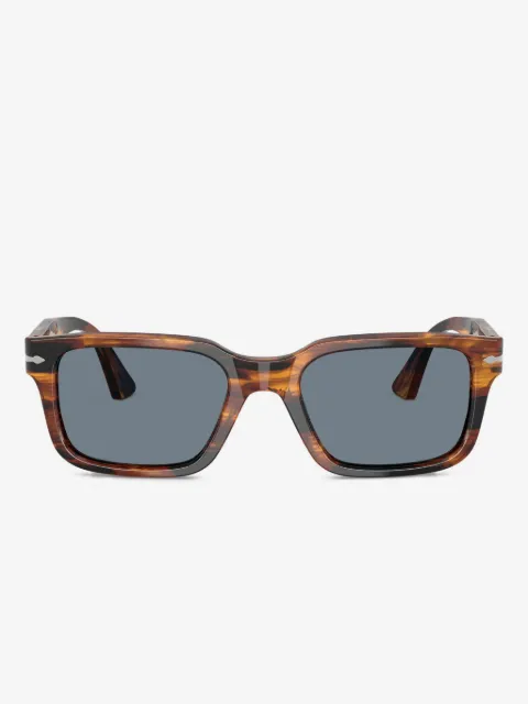 Persol striped square sunglasses