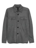 Harris Wharf London wool shirt jacket - Grey