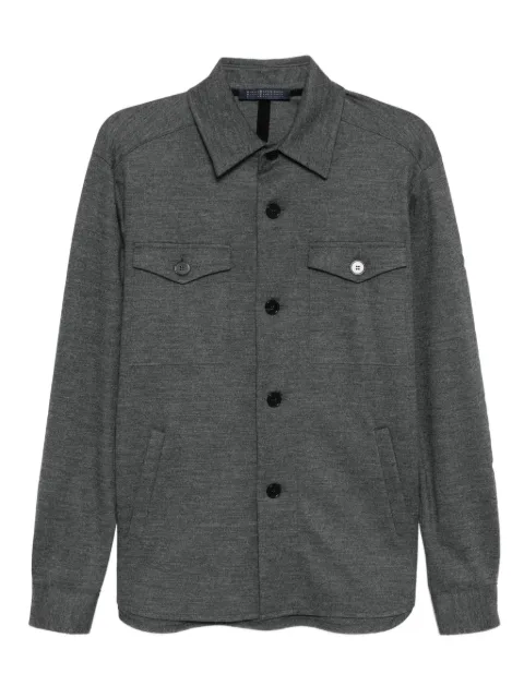 Harris Wharf London wool shirt jacket