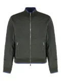 Moorer quilted full-zip jacket - Green