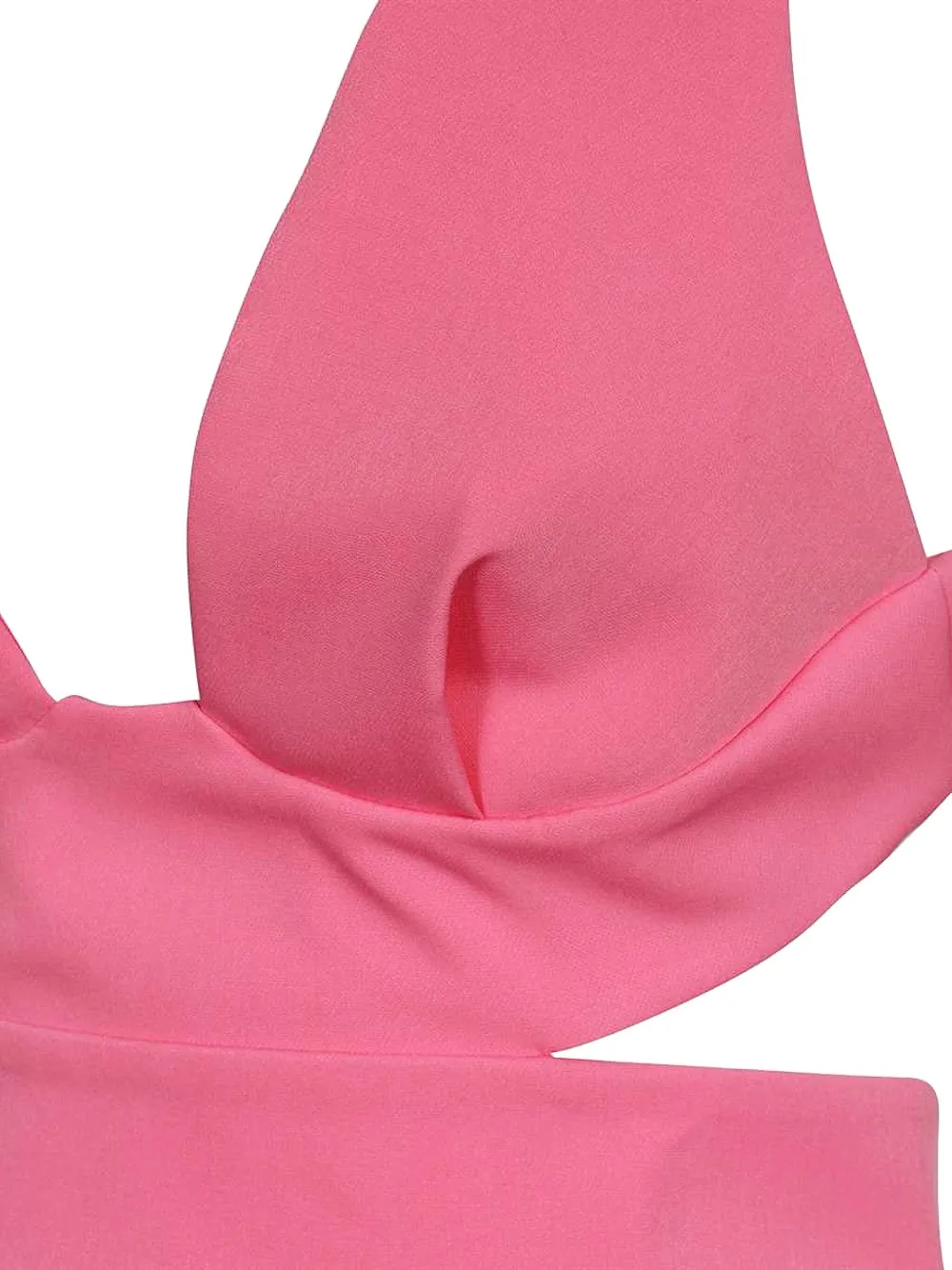 Ermanno Scervino Cut-out Dress In Pink
