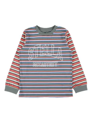 Burberry Kids EKD ストライプ Tシャツ | ニュートラル | FARFETCH JP