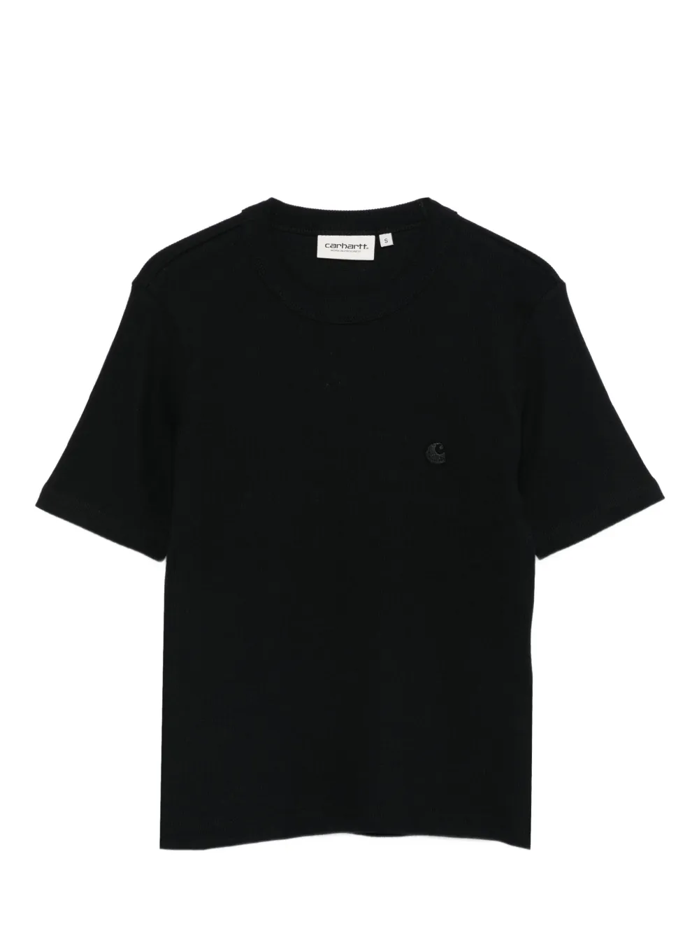 Carhartt WIP embroidered-logo T-shirt | Black | Image 1
