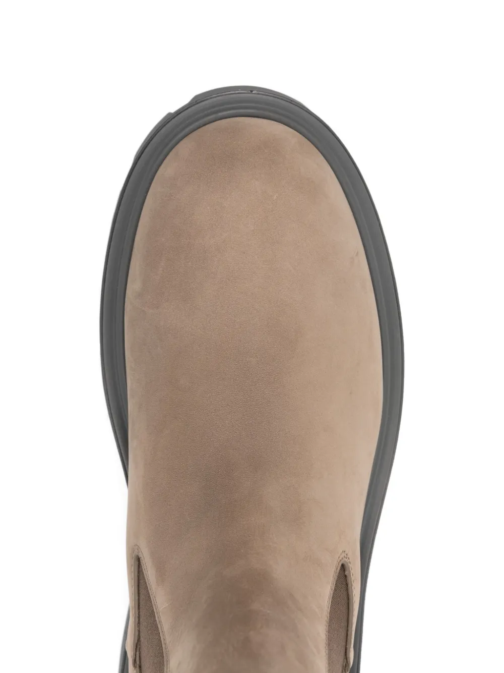 Moncler Peak City chelsea boots Brown