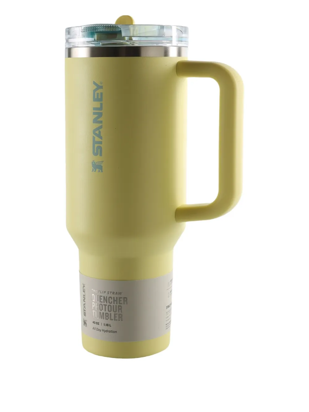 Stanley Quencher Logo-print Water Bottle (1.8l) In Green