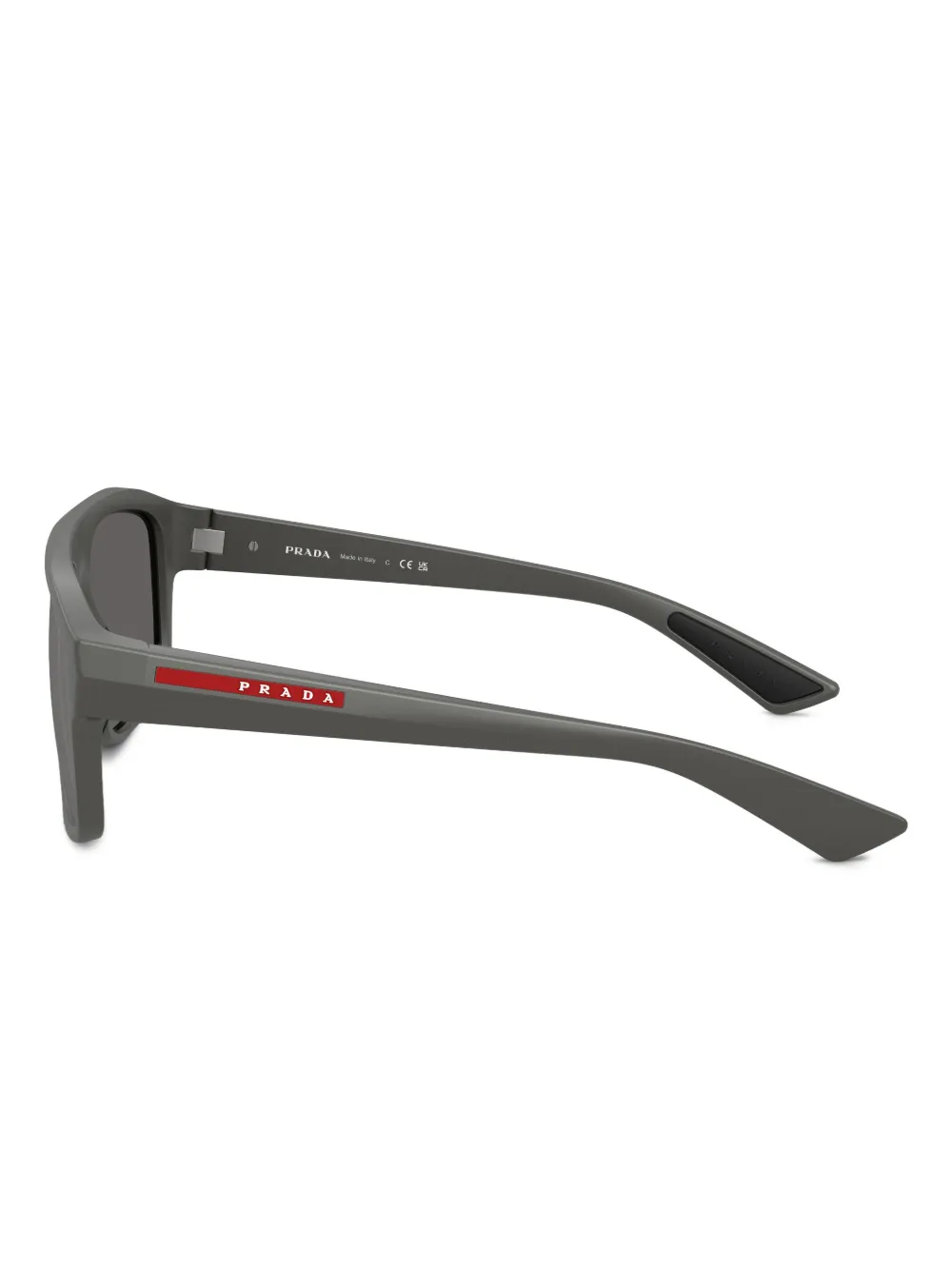 Prada Square-frame Sunglasses In Gray