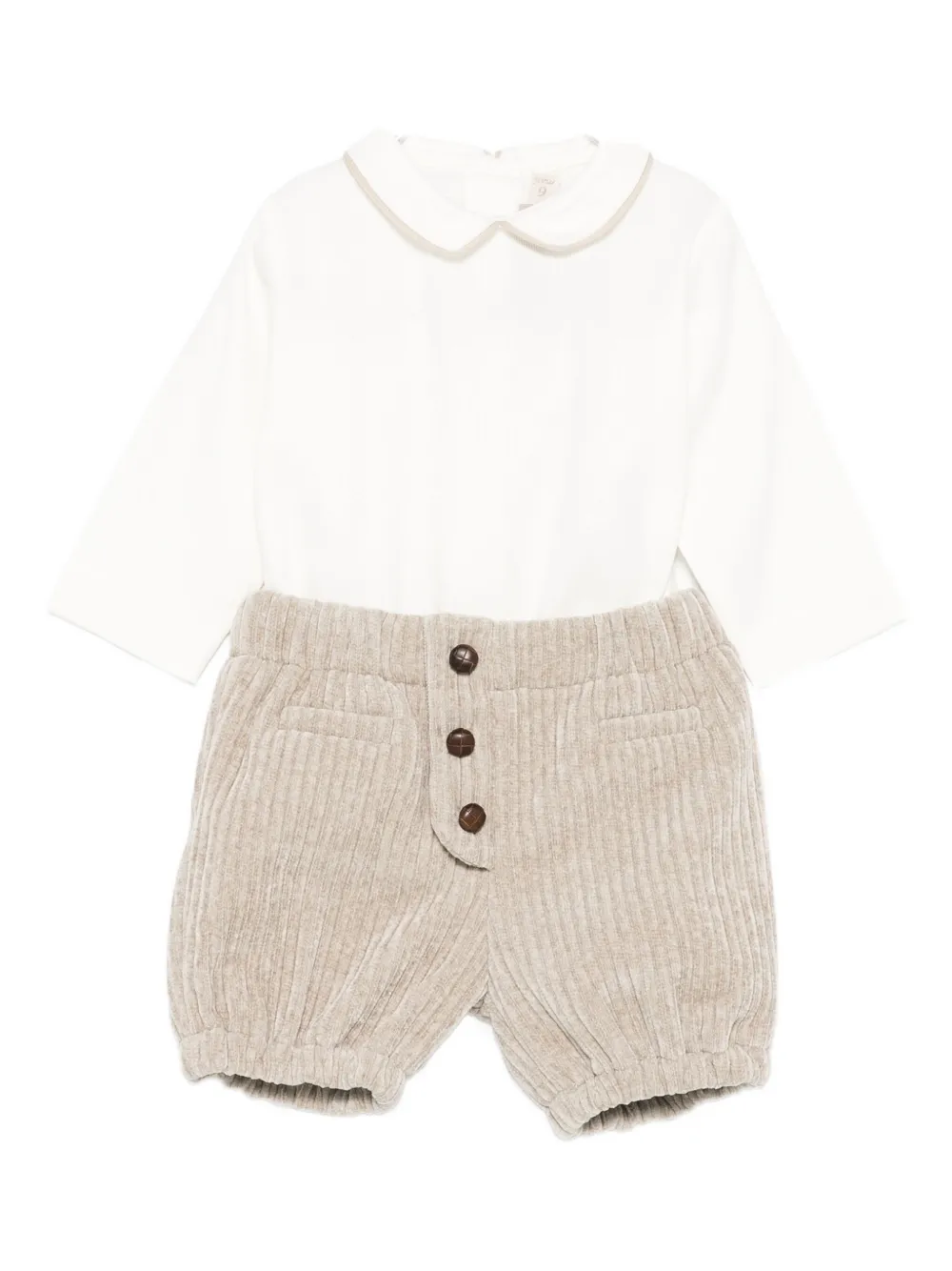 La Stupenderia Button-fastening Shorts In Neutral