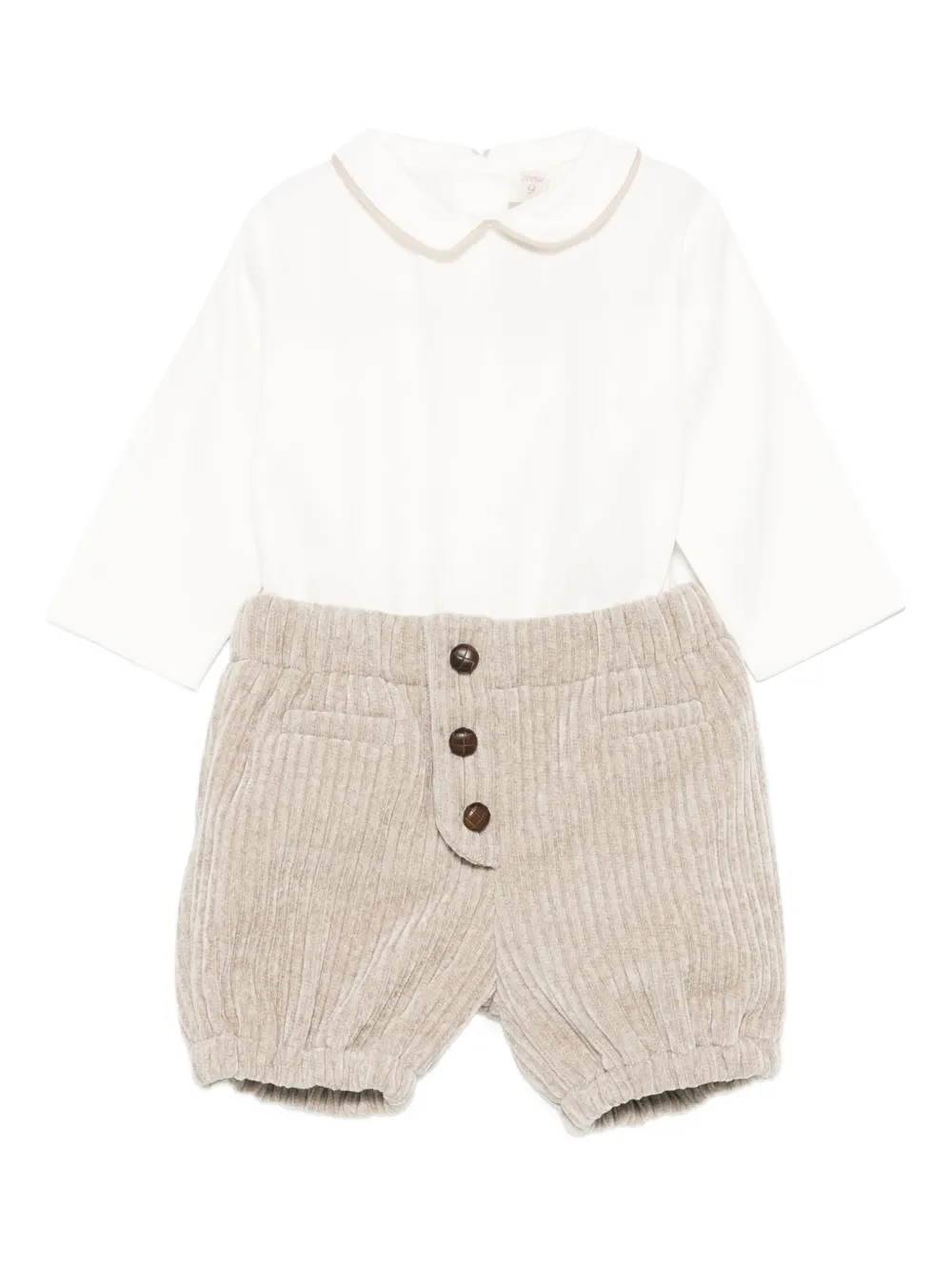 La Stupenderia button-fastening shorts | Neutrals | Image 1