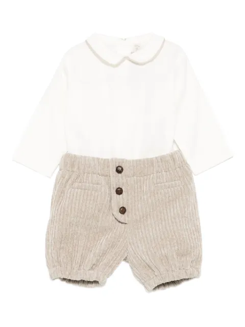 La Stupenderia button-fastening shorts